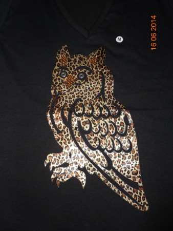 T-shirt Coruja - Por: R$39,90 - Última peça tam. M